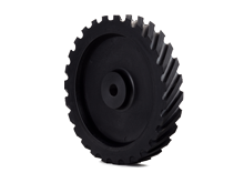 Rubber Polishing Wheel with Plastic center